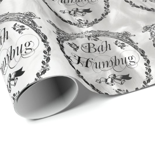  Bah Humbug Cadeaupapier (Rol Hoek)