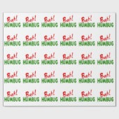 Bah! Humbug Cadeaupapier (Vlak)