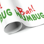 Bah! Humbug Cadeaupapier (Rol Hoek)