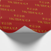 Bah Humbug Cadeaupapier (Hoek)