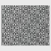 Bah Humbug Cadeaupapier (Vlak)