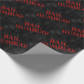 Bah Humbug Cadeaupapier (Hoek)