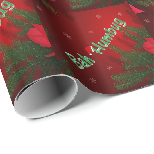 Bah Humbug Cadeaupapier (Rol Hoek)