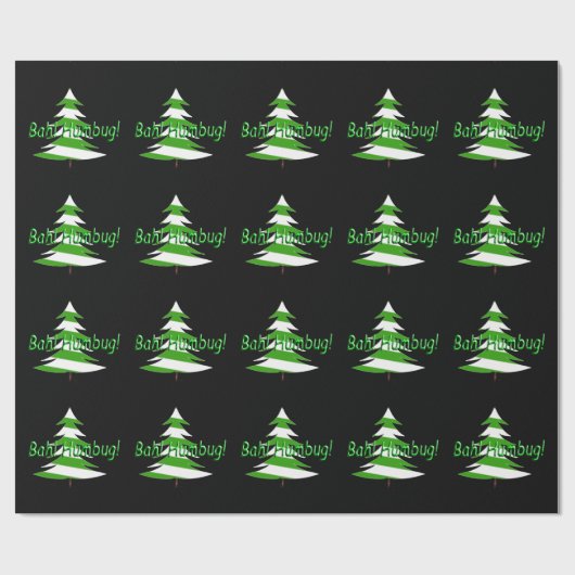 Bah! Humbug! Cadeaupapier (Vlak)