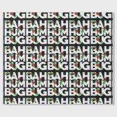 Bah humbug cadeaupapier (Vlak)