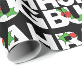 Bah humbug cadeaupapier (Rol Hoek)