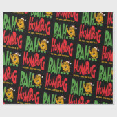 Bah humbug!! cadeaupapier (Vlak)