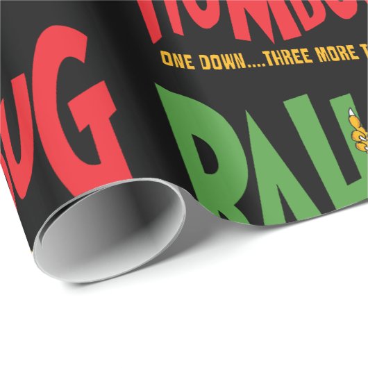 Bah humbug!! cadeaupapier (Rol Hoek)