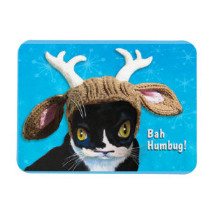 Bah Humbug Cat Magneet