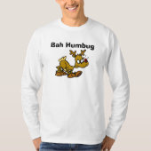 Bah Humbug Cranky Kerstmis T-shirt (Voorkant)