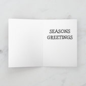 Bah Humbug de Reeks Sneeuwman van de Slechtste Feestdagen Kaart (Binnen)