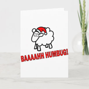 Bah Humbug! Feestdagen Kaart