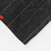 Bah Humbug Fleece Deken (Hoek)