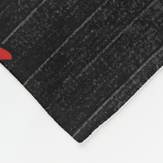 Bah Humbug Fleece Deken (Hoek)