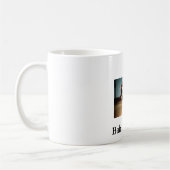 Bah Humbug heeft barko met een kersthoed. Koffiemok (Links)