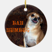 Bah Humbug Holiday Ornament (Achterkant)