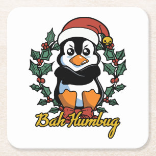 Bah Humbug Kartonnen Onderzetters