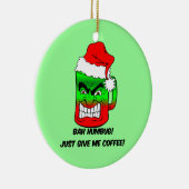 Bah humbug! keramisch ornament (Rechts)