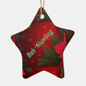 Bah Humbug Keramisch Ornament (Links)