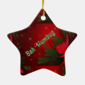 Bah Humbug Keramisch Ornament (Achterkant)