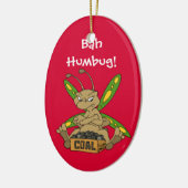 Bah Humbug! Keramisch Ornament (Links)