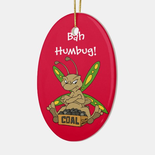 Bah Humbug! Keramisch Ornament (Links)