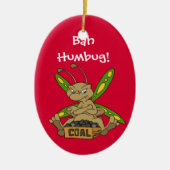 Bah Humbug! Keramisch Ornament (Voorkant)