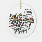 Bah Humbug Keramisch Ornament (Links)