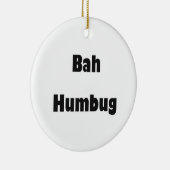 Bah Humbug Keramisch Ornament (Rechts)