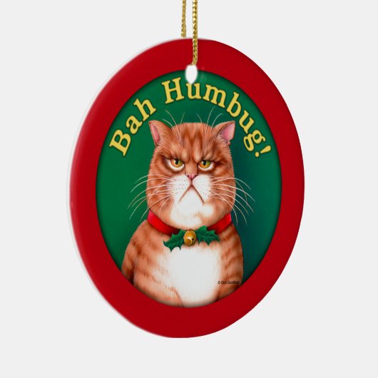 Bah Humbug Keramisch Ornament (Rechts)