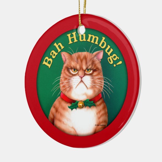 Bah Humbug Keramisch Ornament (Links)