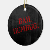 Bah Humbug Keramisch Ornament (Links)