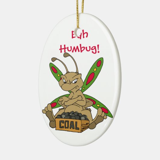 Bah Humbug! Keramisch Ornament (Links)