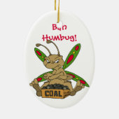 Bah Humbug! Keramisch Ornament (Achterkant)