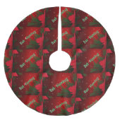 Bah Humbug Kerstboom Rok (Voorkant)