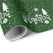 Bah Humbug, Kerstmis Cadeaupapier (Rol Hoek)