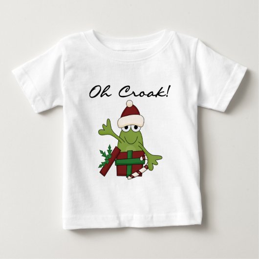 Bah Humbug Kikker Kerst Tshirts en geschenken (Voorkant)