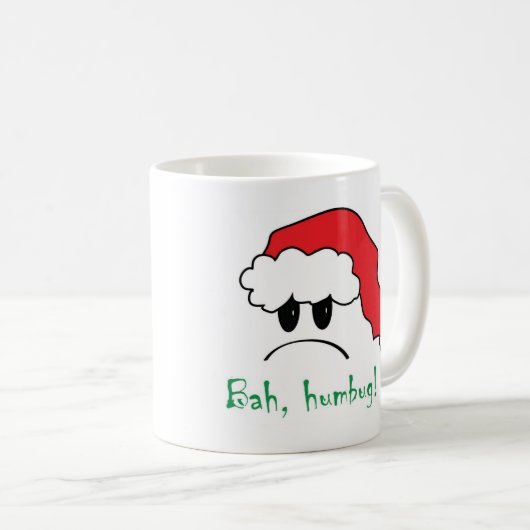 bah-humbug koffiemok (Voorkant rechts)