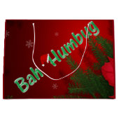 Bah Humbug Large Cadeautasje (Voorkant)