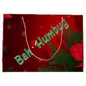 Bah Humbug Large Cadeautasje (Achterkant)