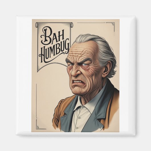 Bah Humbug! Magneet (Voorkant)