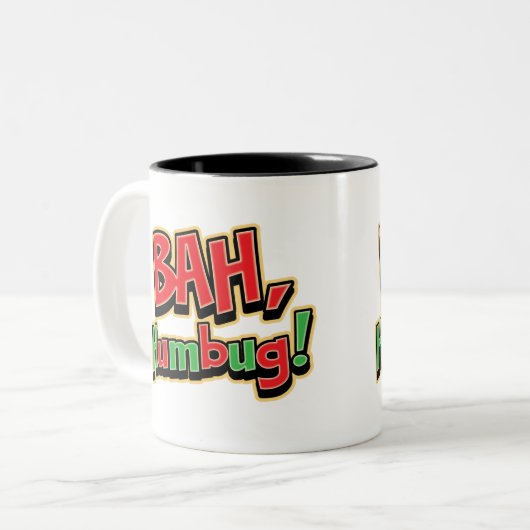 Bah Humbug Mok (Voorkant links)