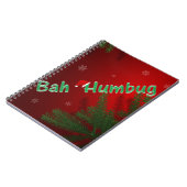 Bah Humbug Notitieboek (Linkerzijde)