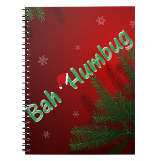 Bah Humbug Notitieboek (Voorkant)