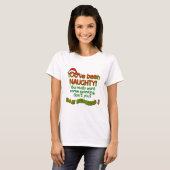 BAH HUMBUG Ondeugend shirt (Voorkant volledig)