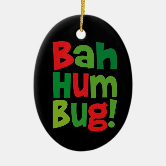 Bah Humbug Ornament (Voorkant)