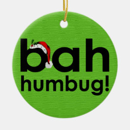 bah humbug ornament