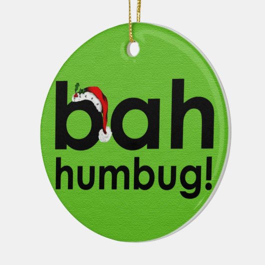 bah humbug ornament (Links)