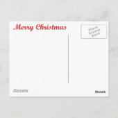 Bah Humbug Oud Man Briefkaart (Achterkant)