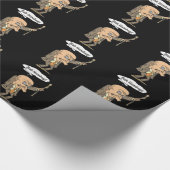 Bah Humbug Oud Man Cadeaupapier (Hoek)